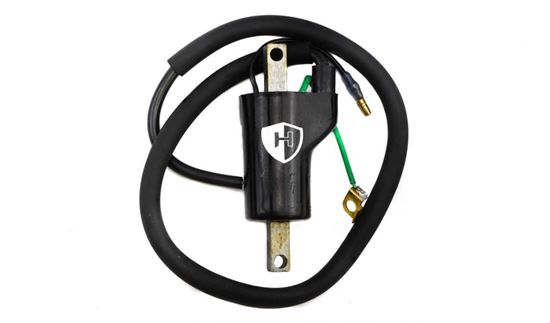 Picture of Ignition HT Coil 12v CDI Single Lead 1 Terminal (100mm Centre)