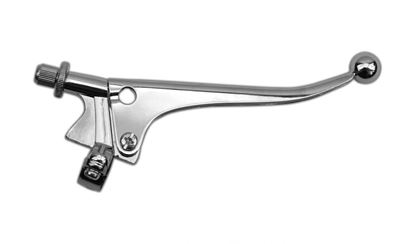 Picture of Handlebar Lever Assembly Chrome Right Hand British Type No Mirror Boss
