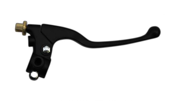 Picture of Handlebar Lever Assembly Right Hand Black with Mirror Boss Brake Switc