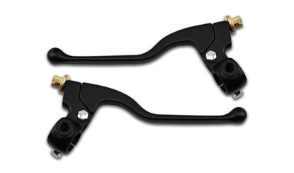 Picture of Lever Assembly Black with Mirror Boss (Pair)