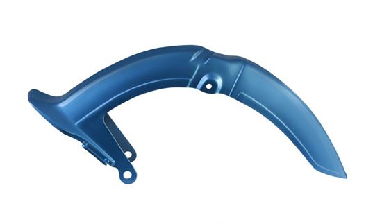 Picture of Front Mudguard Blue Plastic Honda C50 Cub, C70 Cub, C90 Cub