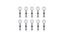 Picture of Single Small Hole Honda Wheel Pulls 12.6mm Chain Adjuster (Per 10)