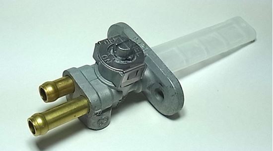 Picture of Fuel/Petrol Fuel Tap GS500 Tank Mounted 34mm Centre 6mm Outlet FPC-310