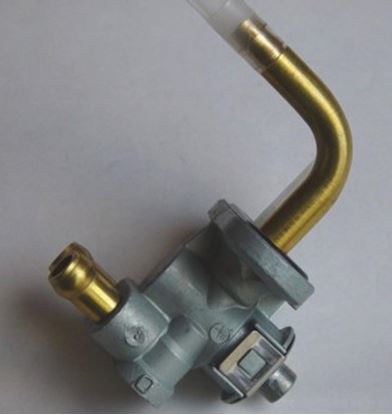 Picture of Fuel/Petrol Fuel Tap VS1400 87-00 34mm Ctr 6mm Twin Out 44300-38B02 FPC-318