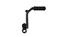 Picture of Kickstart Lever for 1984 Yamaha RD 125 LC Mk 1 (10W)