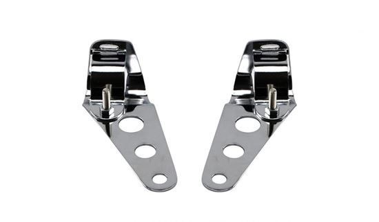 Picture of Headlight Brackets Chrome to fit forks 26mm to 37mm (Pair)
