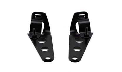 Picture of Headlight Brackets Black to fit forks 26mm to 37mm (Pair)