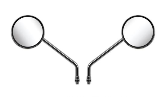 Picture of Mirrors Left & Right Hand for 1987 Kawasaki EL 250 B1 with 10mm thread