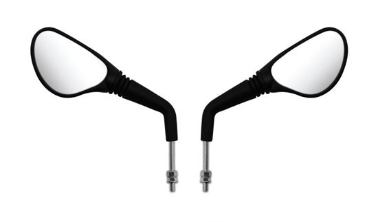 Picture of Mirrors Left & Right Hand for 1997 Peugeot Speedfight 2 (50cc) (L/C) (Rear Drum Brake) with 8mm thread