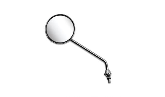 Picture of Mirror 10mm Chrome Round Left Hand Early Honda Knuckle