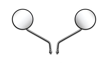 Picture of Mirrors Left & Right Hand for 2000 Honda ST 50 (Re-Issued Model) with 8mm thread