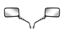 Picture of Mirrors Left & Right Hand for 1997 Yamaha XJR 1200 SP (4PU5) with 10mm thread