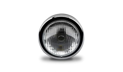 Picture of Headlight Round Black Back Complete Universal 5.5"CD185