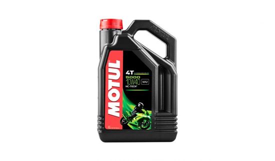 Picture of Motul Oil & Lubricant 5000 10w40 4T Semi Synthetic 4 Lts