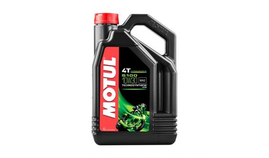 Picture of Motul Oil & Lubricant 5100 10w30 4T Semi Synthetic 4 Lts