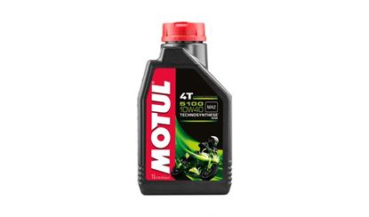 Picture of Motul Oil & Lubricant 5100 10w40 4T Semi Synthetic 1 Lt