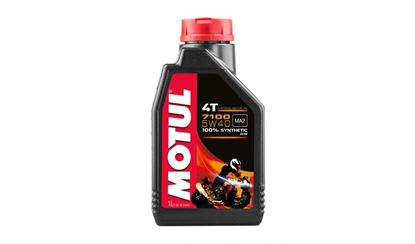Picture of Motul Oil & Lubricant 7100 5w40 4T 100% Synthetic 1 Lt