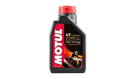 Picture of Motul Oil & Lubricant 7100 5w40 4T 100% Synthetic 1 Lt