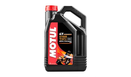 Picture of Motul Oil & Lubricant 7100 15w50 4T 100% Synthetic 4 Lts