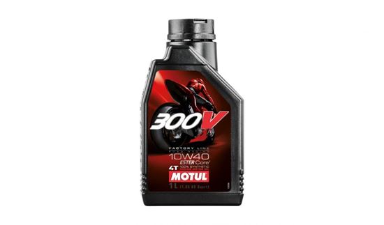 Picture of Motul Oil & Lubricant 300V Factory Line 10w40 4T 100% Synthetic 1 Lt