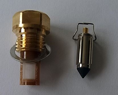Picture of TourMax Carburettor Float Needle & Seat O.E Ref. 16011-MR6-671 FVS-104