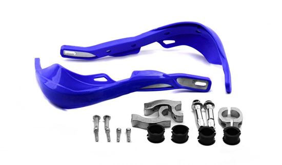 Picture of Hand Guard Wrap Round Blue Alloy Insert fits 7/8 and 1"