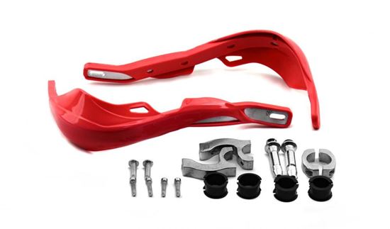 Picture of Hand Guard Wrap Round Red Alloy Insert fits 7/8 and 1"