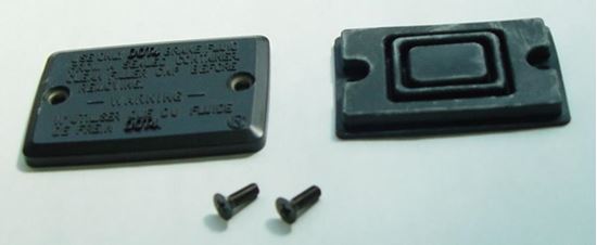 Picture of Master Cylinder Cap Carbon Look (53mm x 36mm)  (41mm)