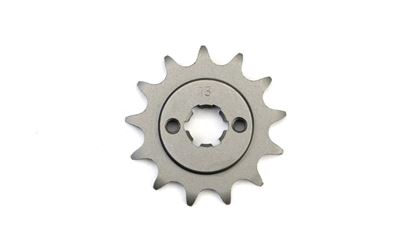 Picture of 13 Tooth Front Gearbox Drive Sprocket Husqvarn CR125 WR125 Ref: JTF711