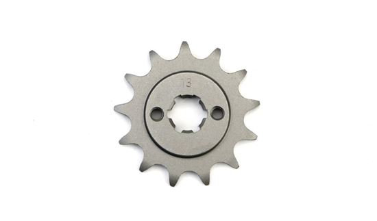Picture of 13 Tooth Front Gearbox Drive Sprocket Husqvarn CR125 WR125 Ref: JTF711
