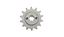 Picture of 14 Tooth Front Gearbox Drive Sprocket Cagiva Mito 125 Ref: JTF711