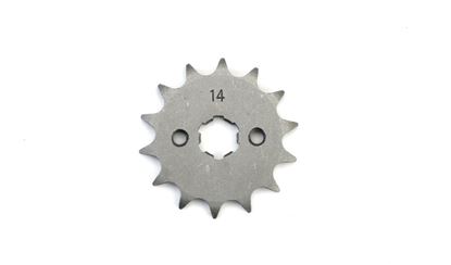 Picture of 14 Tooth Front Gearbox Drive Sprocket Chinese 4T 110cc & 125cc JTF249