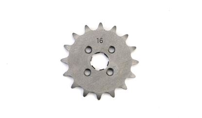 Picture of 16 Tooth Front Gearbox Drive Sprocket Honda C50 C70 C90 MB MT JTF253