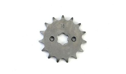 Picture of 15 Tooth Front Gearbox Drive Sprocket Chinese 4T 110cc & 125cc JTF273