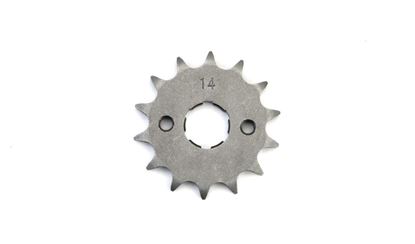 Picture of 14 Tooth Front Gearbox Drive Sprocket Honda CG125 ES & Brazil JTF259