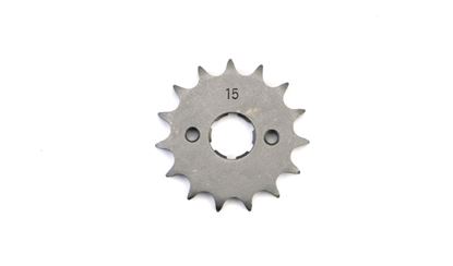 Picture of 15 Tooth Front Gearbox Drive Sprocket Hon CB CD MTX SL XL CG125 JTF259