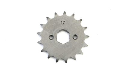 Picture of 17 Tooth Front Gearbox Drive Sprocket Most Honda 125 Alternati JTF259
