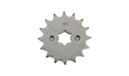 Picture of 16 Tooth Front Gearbox Drive Sprocket Yamaha DT100 RS100 DT125  JTF1263