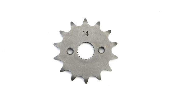 Picture of 14 Tooth Front Gearbox Drive Sprocket Honda CRF50F 04-14, XR50 JTF1256