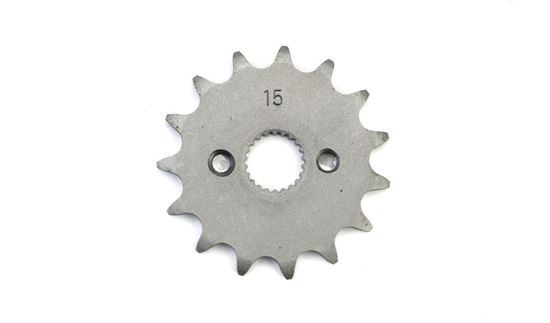Picture of 15 Tooth Front Gearbox Drive Sprocket Hon CR80 & 85 XR70 CRF70 JTF1256