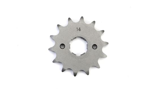 Picture of 14 Tooth Front Gearbox Drive Sprocket Hond CB CJ250 350 400 500 JTF278