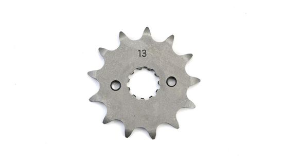 Picture of 13 Tooth Front Gearbox Drive Sprocket Honda NX250 88-93, AX1 JTF280