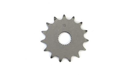 Picture of 15 Tooth Front Gearbox Drive Sprocket Aprilia RX125 08-10 JTF394