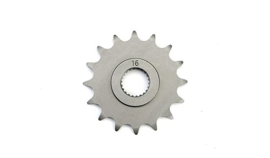 Picture of 16 Tooth Front Gearbox Drive Sprocket Aprilia 125 Tuareg Rally JTF402
