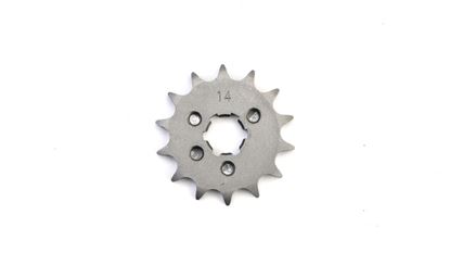 Picture of 14 Tooth Front Gearbox Drive Sprocket Kawasaki KMX125 AR125 JTF417