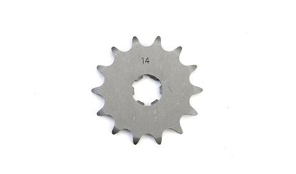 Picture of 14 Tooth Front Gearbox Drive Sprocket Suzuki GT250 73-78 JTF419