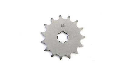 Picture of 15 Tooth Front Gearbox Drive Sprocket Suzuki GT500 T500 68-75 JTF420