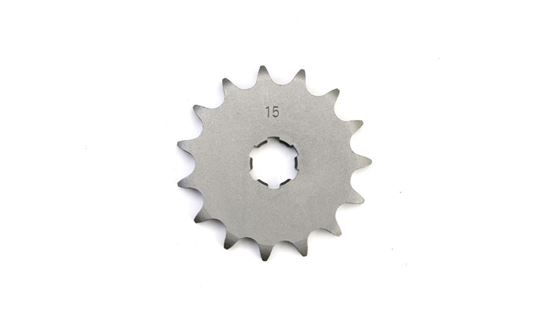 Picture of 15 Tooth Front Gearbox Drive Sprocket Suzuki GT500 T500 68-75 JTF420