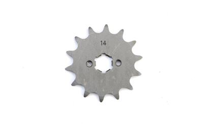 Picture of 14 Tooth Front Gearbox Drive Sprocket Suzuki GT185 73-78 JTF422 JTF421