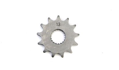 Picture of 13 Tooth Front Gearbox Drive Sprocket Suzuki LT125D-H 83-87 JTF426